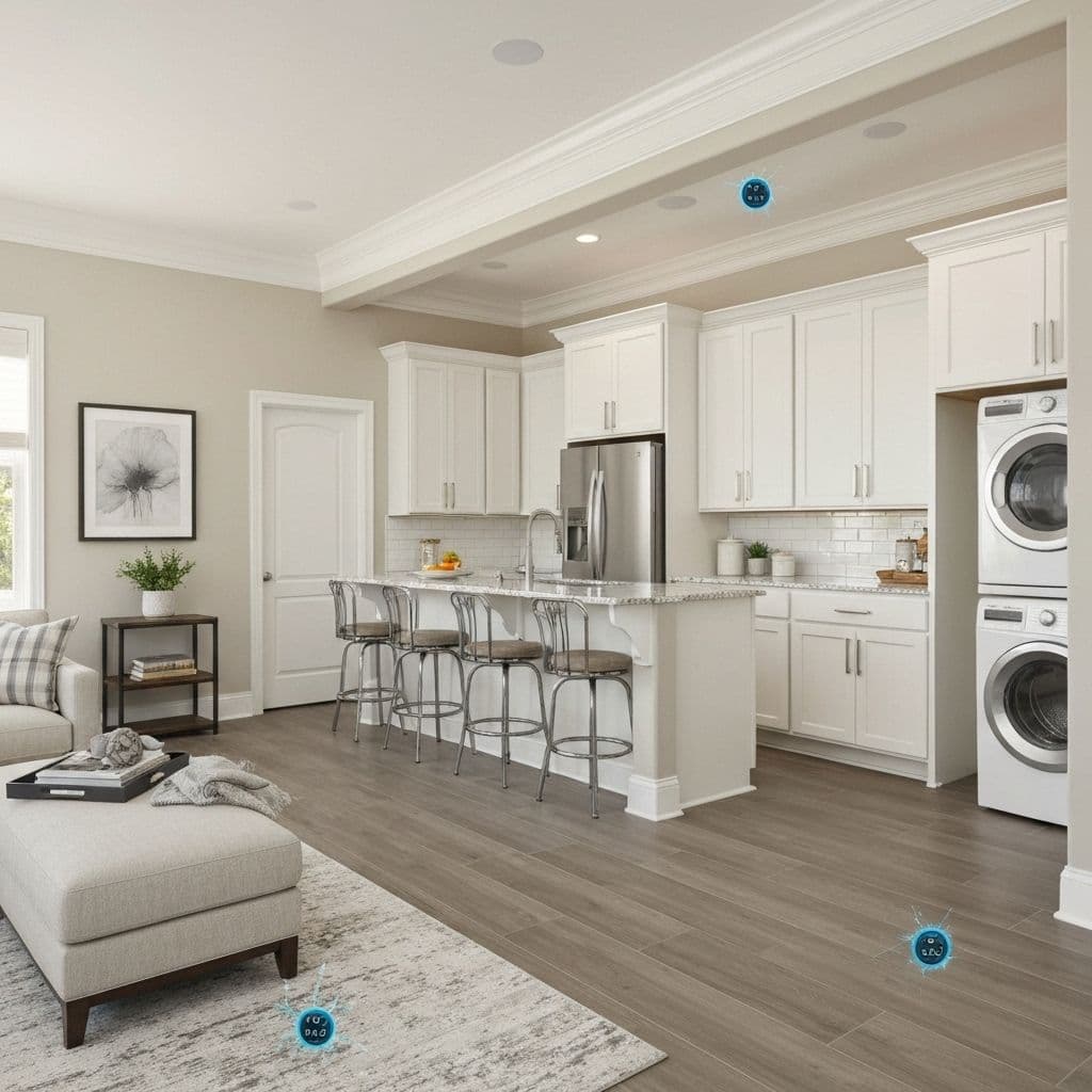 Houston home protected from flooding with smart flood sensors installed